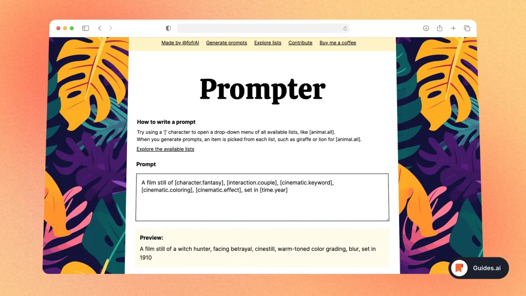 AI Prompter by FofrAI