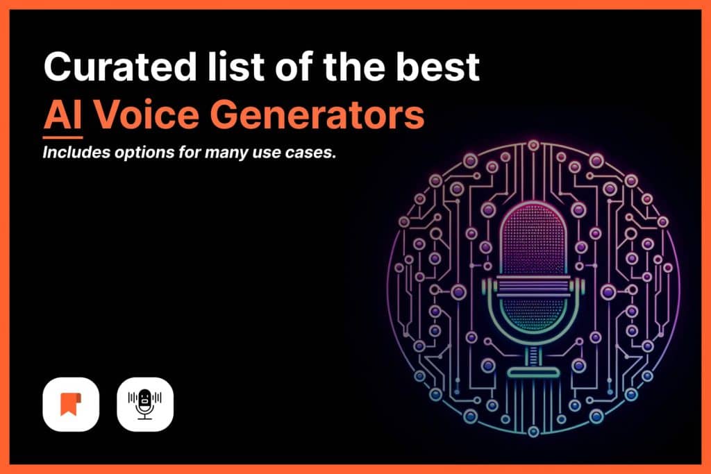 10 Best AI Voice Generators: Text-Speech, Voice Cloning (2024)