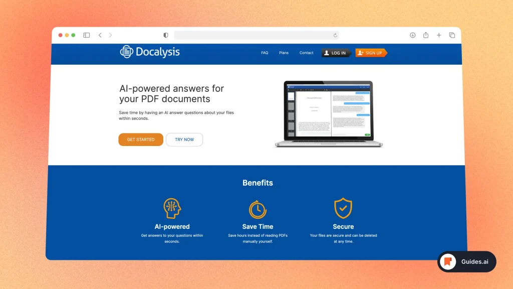 Docalysis - AI PDF Chatting Tool