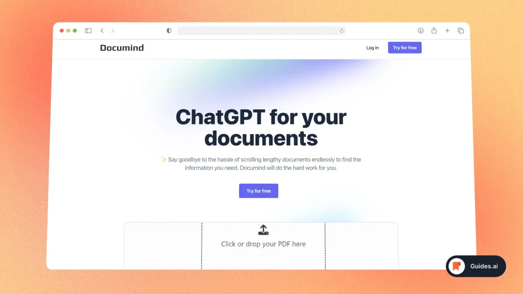 Documind - Chat to PDFs