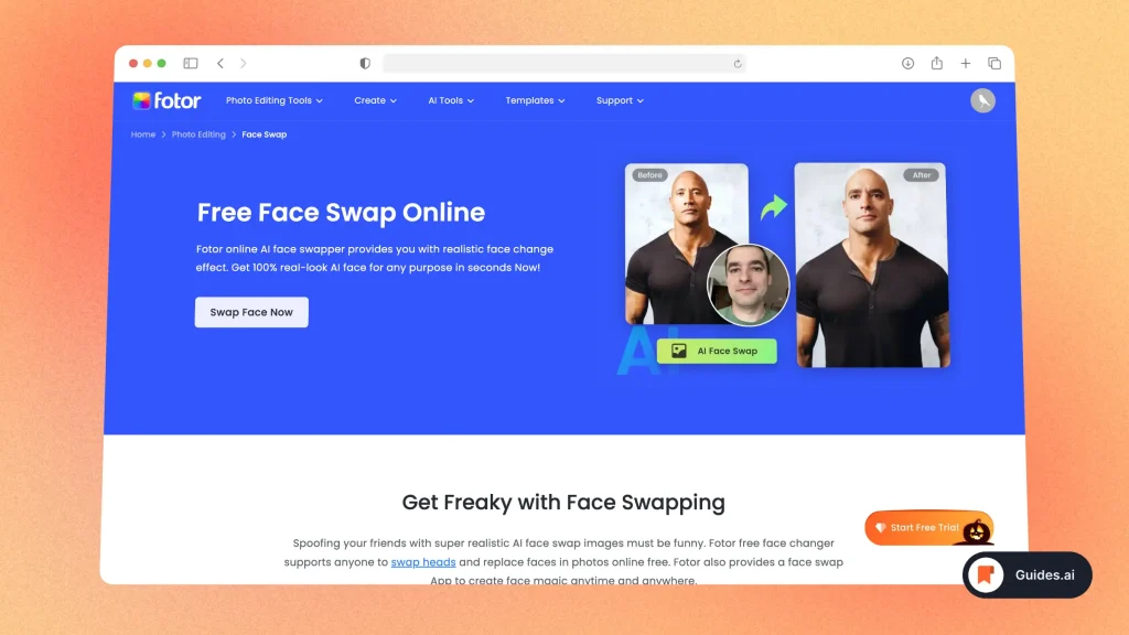 Fotor - AI Faceswap App