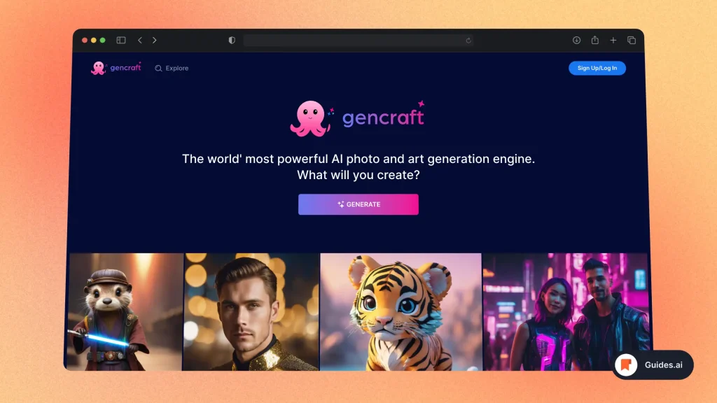 Gencraft - AI Art Tool