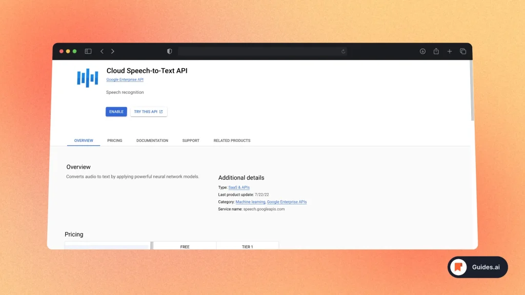 Google - AI API