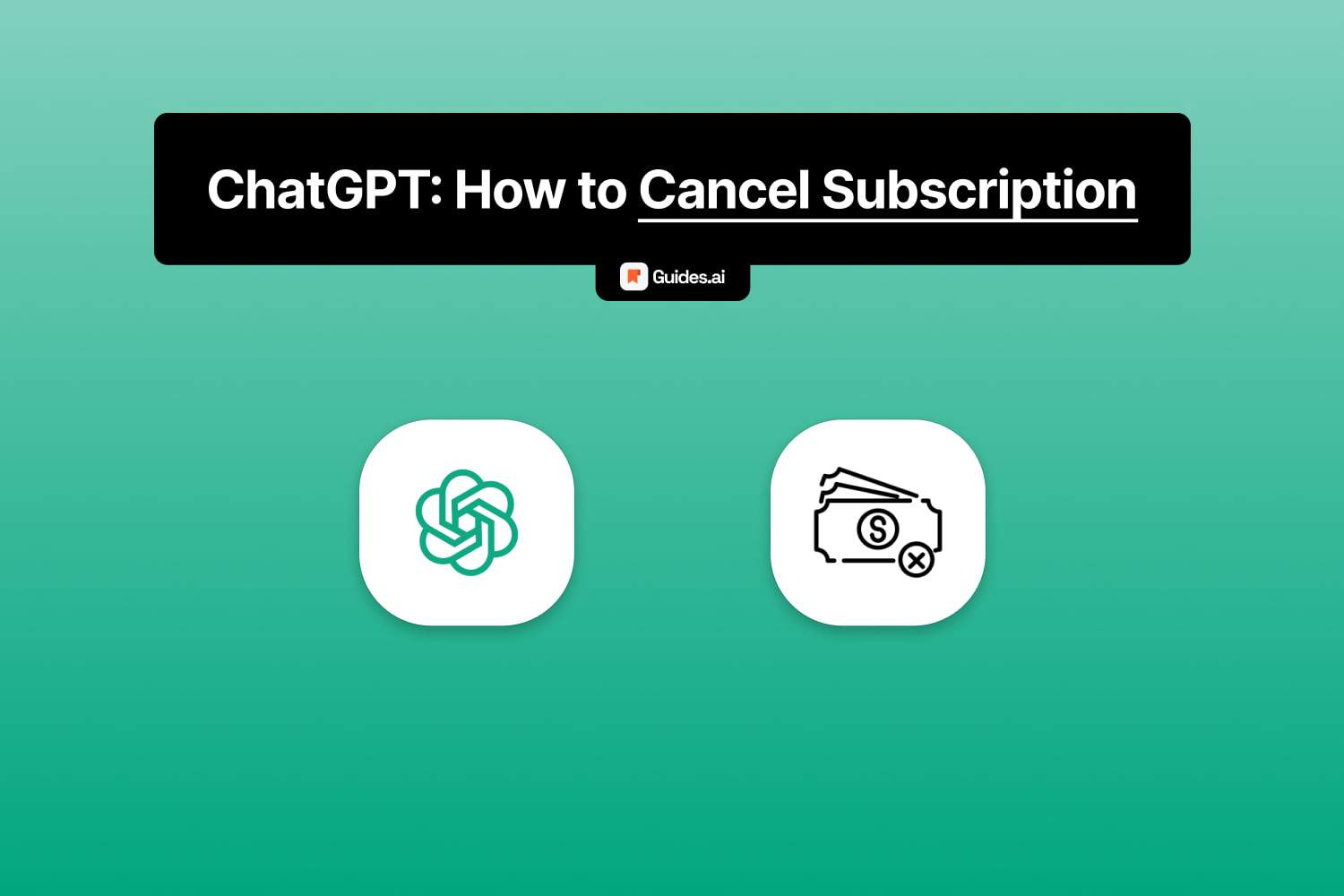 How to cancel ChatGPT subscription