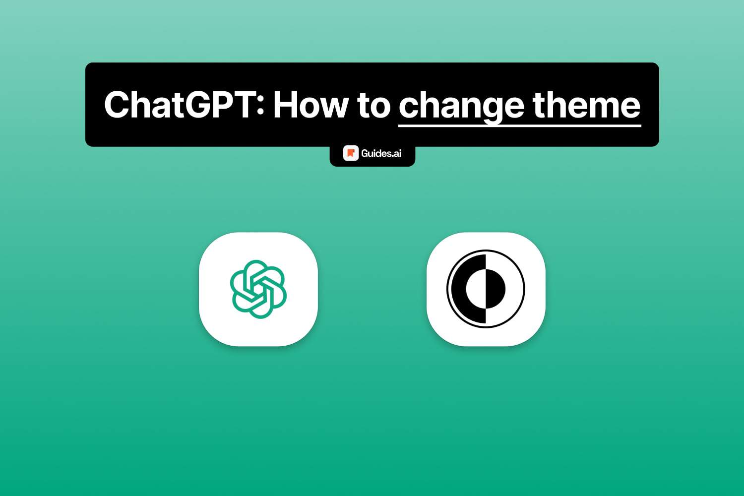 How to change the theme in ChatGPT