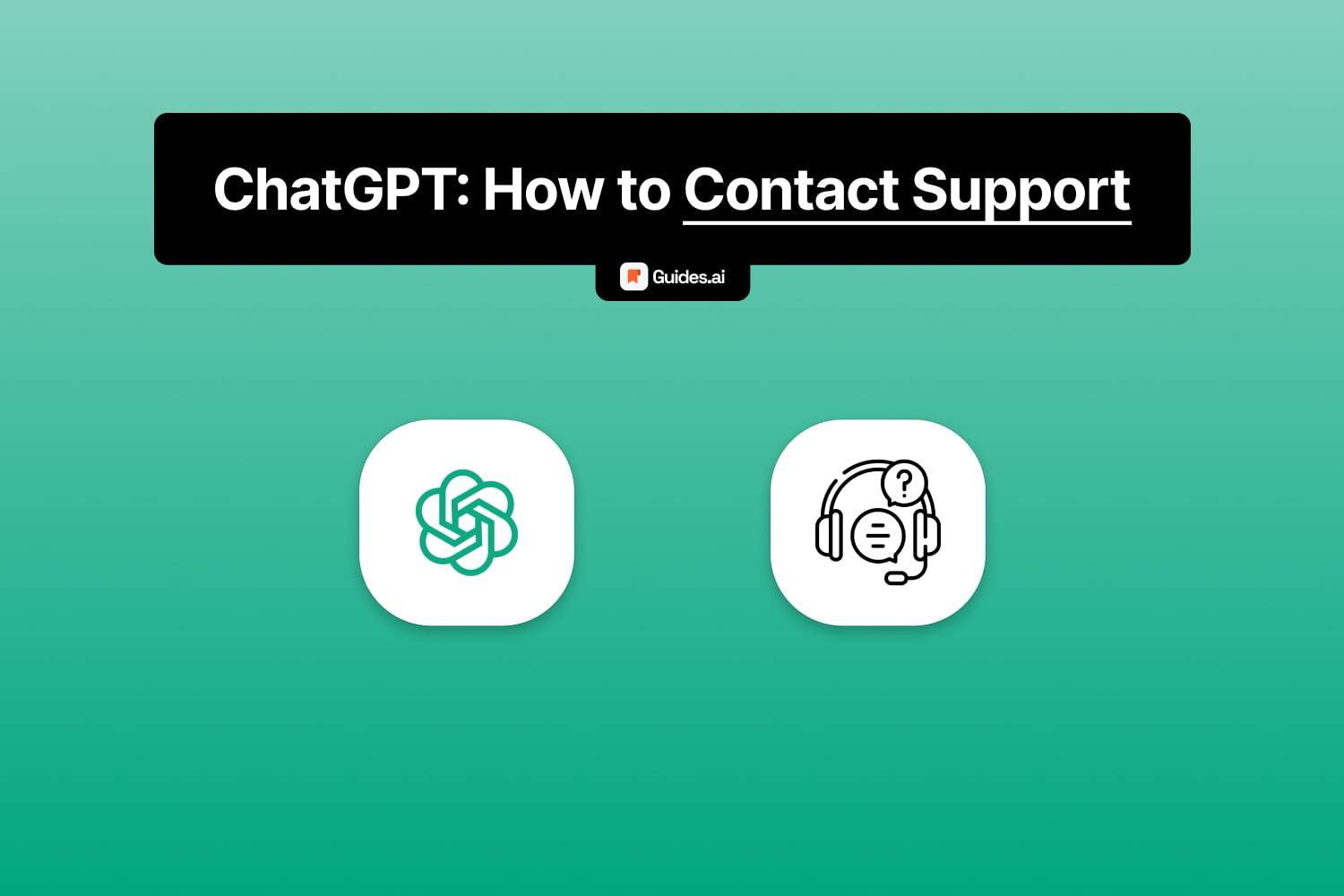 How to contact ChatGPT customer support