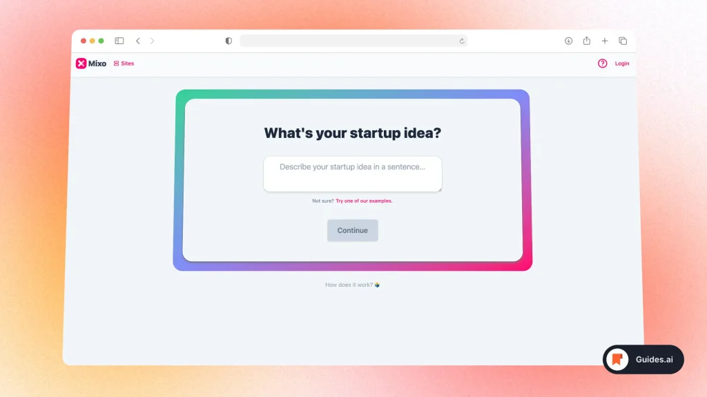 Mixo - AI Website Maker