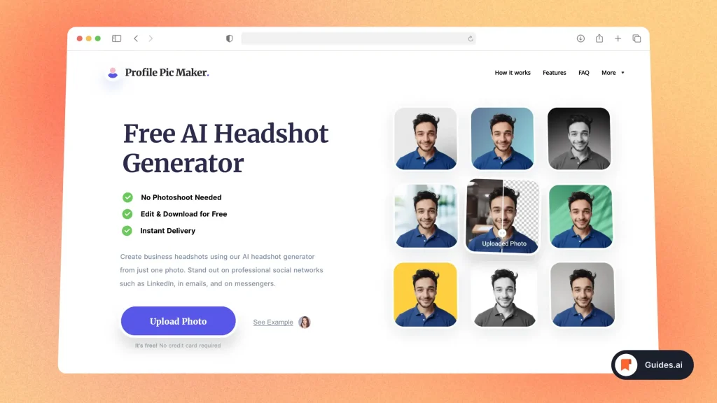 Profile Pic Maker AI Headshot