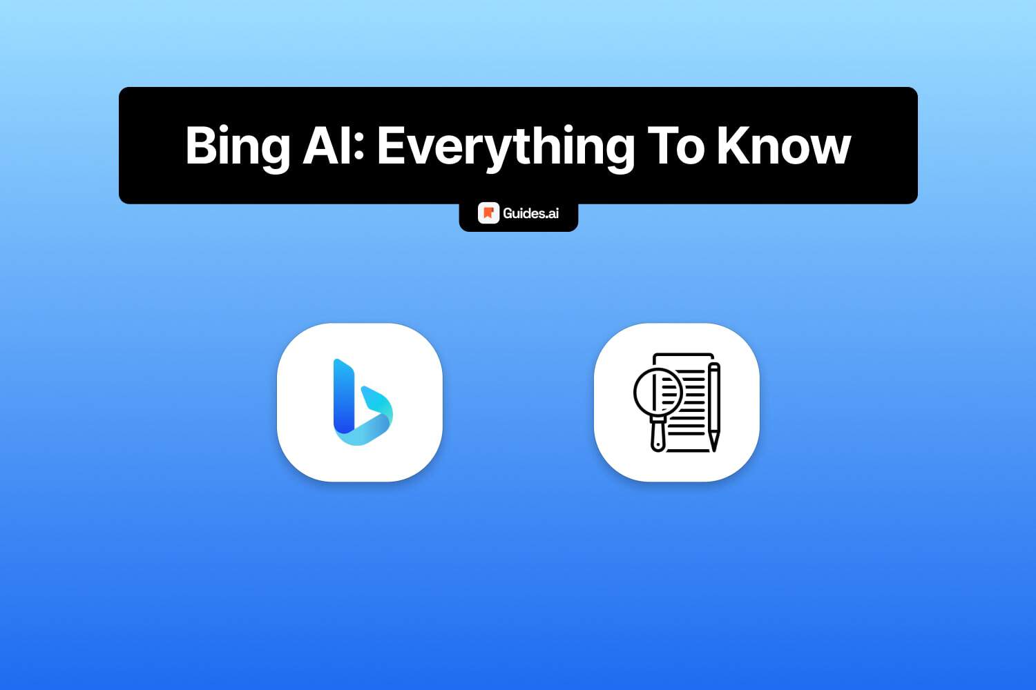 All about Bing AI