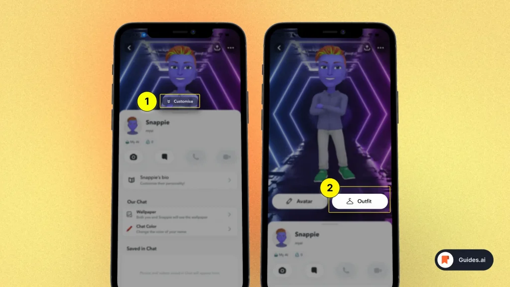 How to change the clothes of Snapchat AI