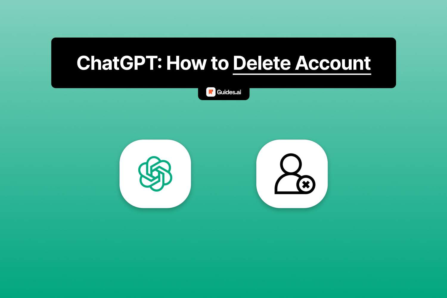 How to delete ChatGPT account