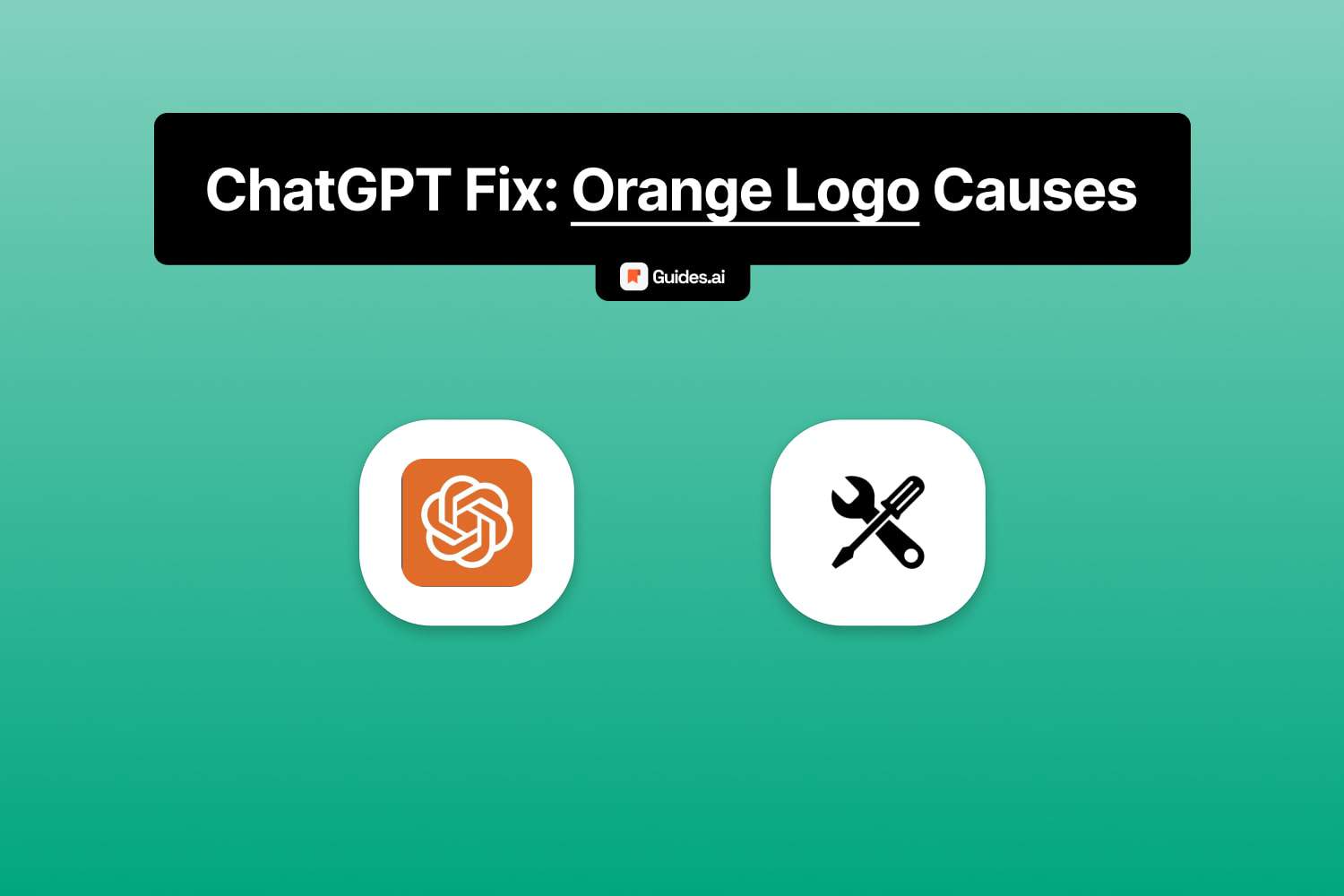 How to fix ChatGPT orange icon
